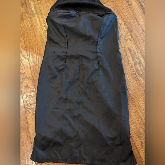 Linea Domani 80's vintage black & neon halter dress, Size 10. - Picture 3 of 11